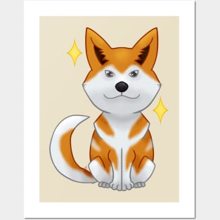 Akita Inu Posters and Art